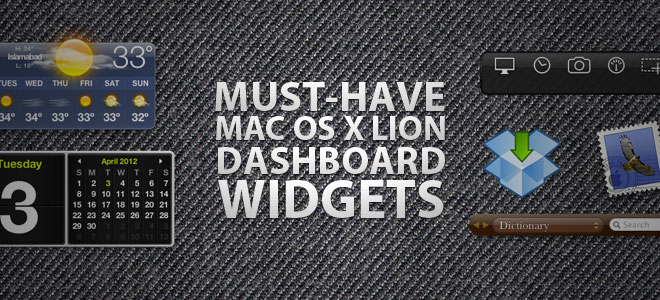 mac dashboard widgets best