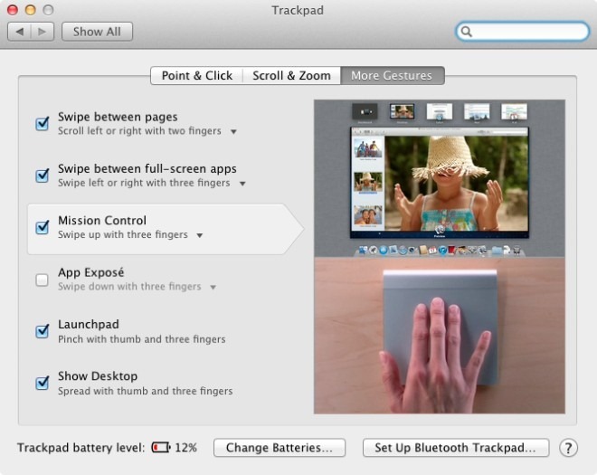 custom trackpad gestures mac