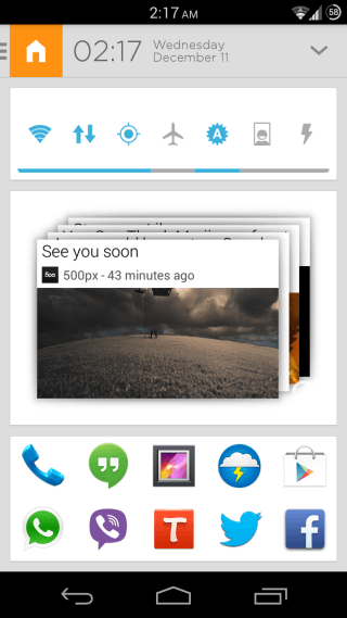 Aviate Launcher for Android Home 1