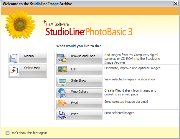Welcome to the StudioLine Image Archive