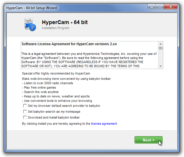 unregistered hypercam 2 download editing software