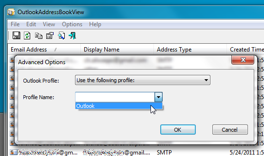 for windows download OutlookAddressBookView 2.43