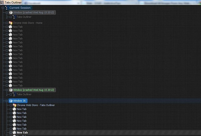 Manage Your Open Chrome Tabs In Tree View With Session History Support