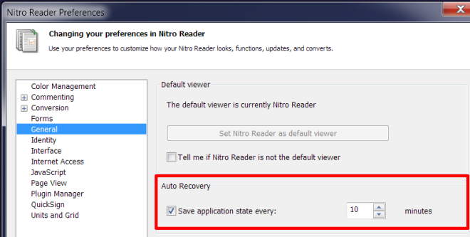 how to flatten documents in nitro reader 5