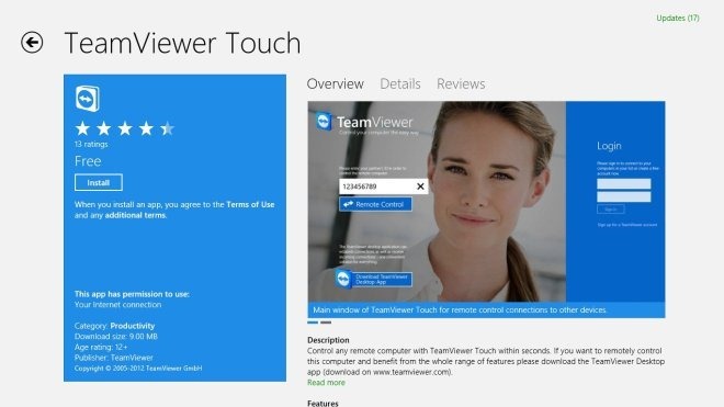 teamviewer touch download