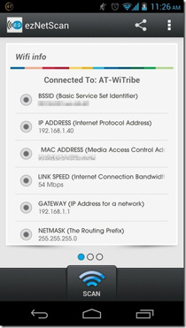 ezNetScan-Android-Network-Monitoring