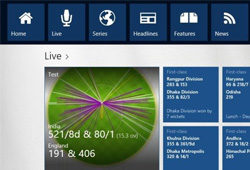 Cricinfo Windows 8