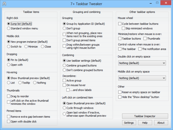 7+ Taskbar Tweaker 5.15 for ios download free