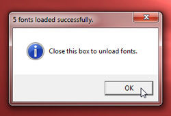 FontLoader-Windows