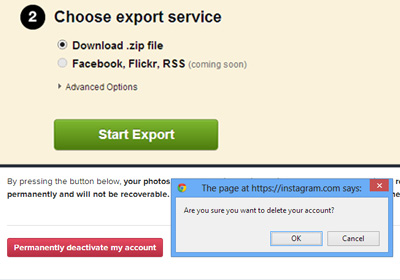 Instagram-account-removal-&-photos-download