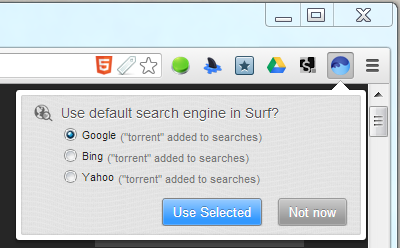 Поисковая система BitTorrent Surf
