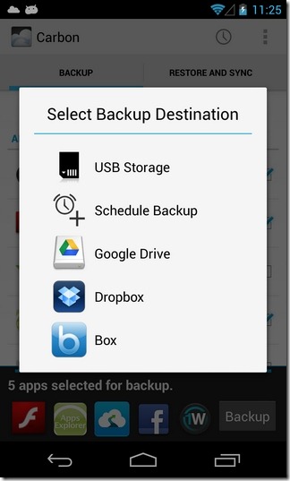 Carbon-Koush-Android-Backup-Destination