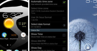 Customizable-status-bar-clock-AOSP-lock-screen-SGS3