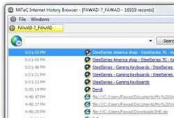 MiTeC-Internet-History-Browser-Windows