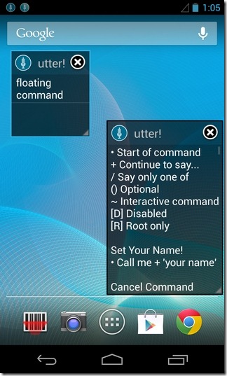 utter!-Android-Update-Feb'13-Commands