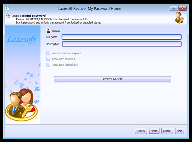 lazesoft password recovery android