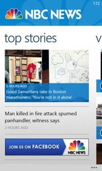 NBC News WP8 Home