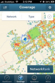 Opensignal карта вышек