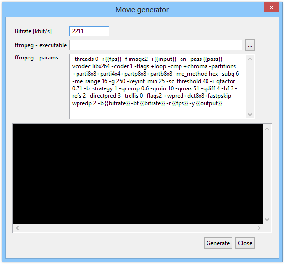 KenSentMe FFMPEG Movie Generator