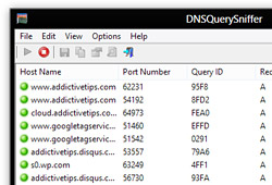 DNSQuerySniffer 1.95 downloading