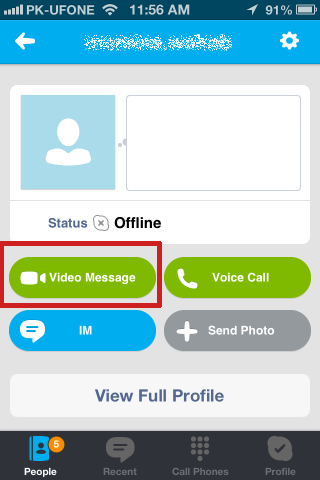how to download skype video messages