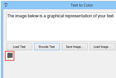 how to encode a message i a picture