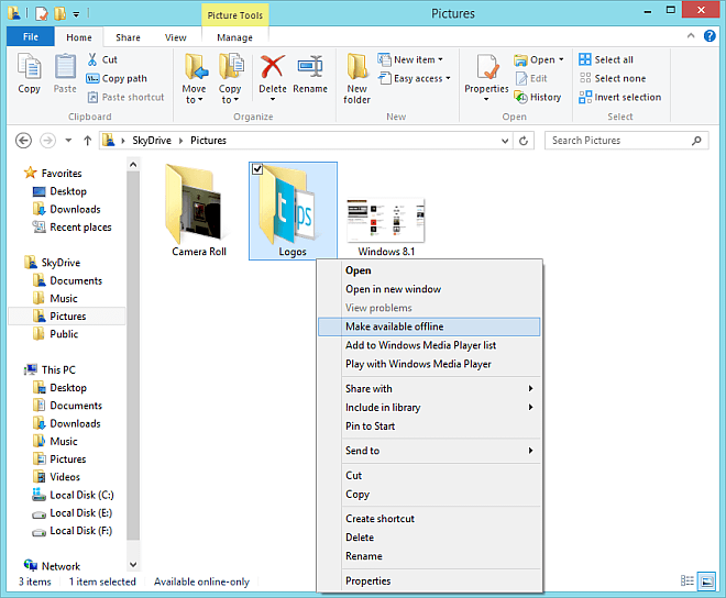 A Detailed Look At The Deeper SkyDrive Integration In Windows 8.1