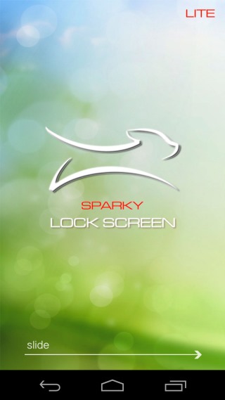 Sparky Lock Screen Lite