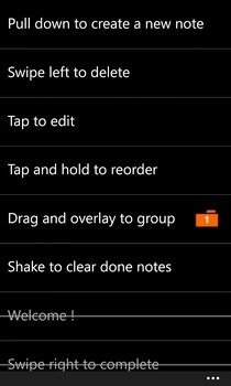 TinyDO WP8 List