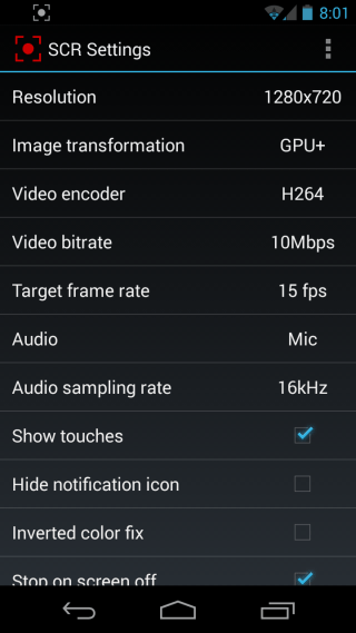 scr screen recorder apk