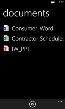 Microsoft Office Remote for Windows Phone - 1