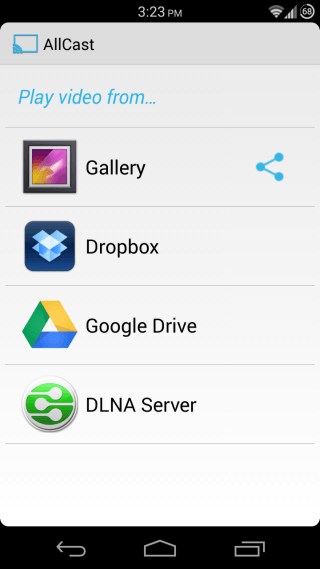 AllCast for Android 1