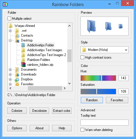 Easily Change Folder Color In Bulk On Windows With Rainbow Folders