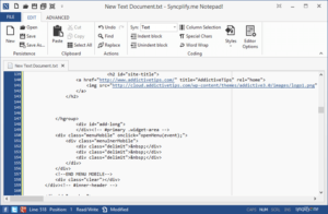 Syncplify.me Notepad: Ribbon UI, Multiple Tabs, Split Editing & More