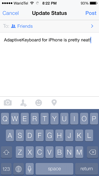 Set The iOS Keyboard To Change Color Based On The App You're Using