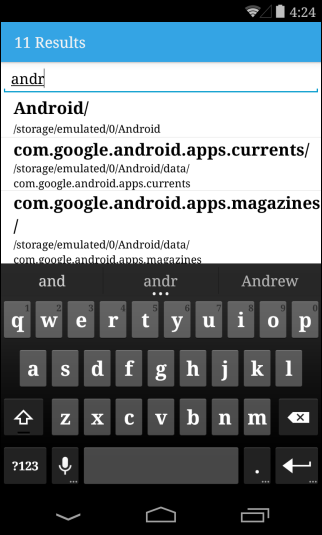 Search Everything Index All Internal Storage Files Os Included Android