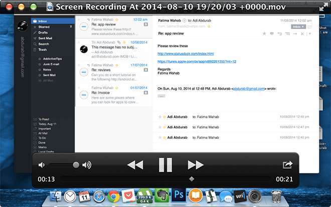 screen replay for mac