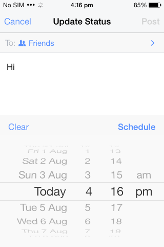 BluePill: Schedule Facebook Posts, Hide Online Status, & More [Jailbreak]