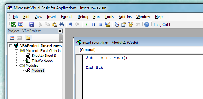 Insert Custom Number Of Rows In Excel With This Simple Macro