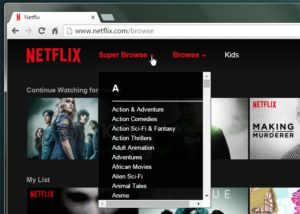 How To Browse Hidden Categories In Netflix [Chrome]