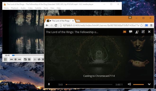 windows 10 media player with chromecast support