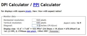 ppi to resolution calculator