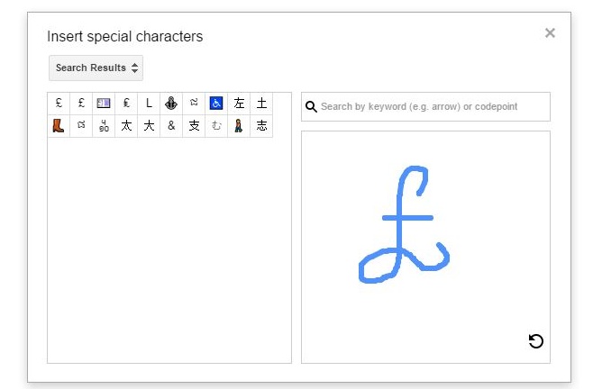 How To Insert A Symbol In Google Docs By Drawing It