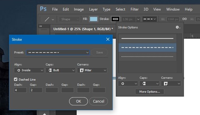 photoshop stroke options download