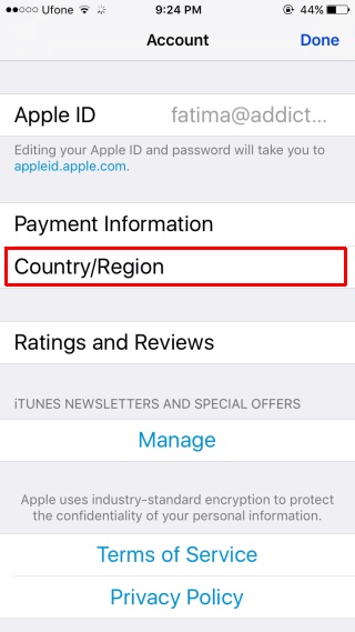 How To Change The Country Or Region For Your Apple ID