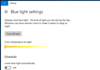 How To Tint Your Screen A Warmer Color In Windows 10