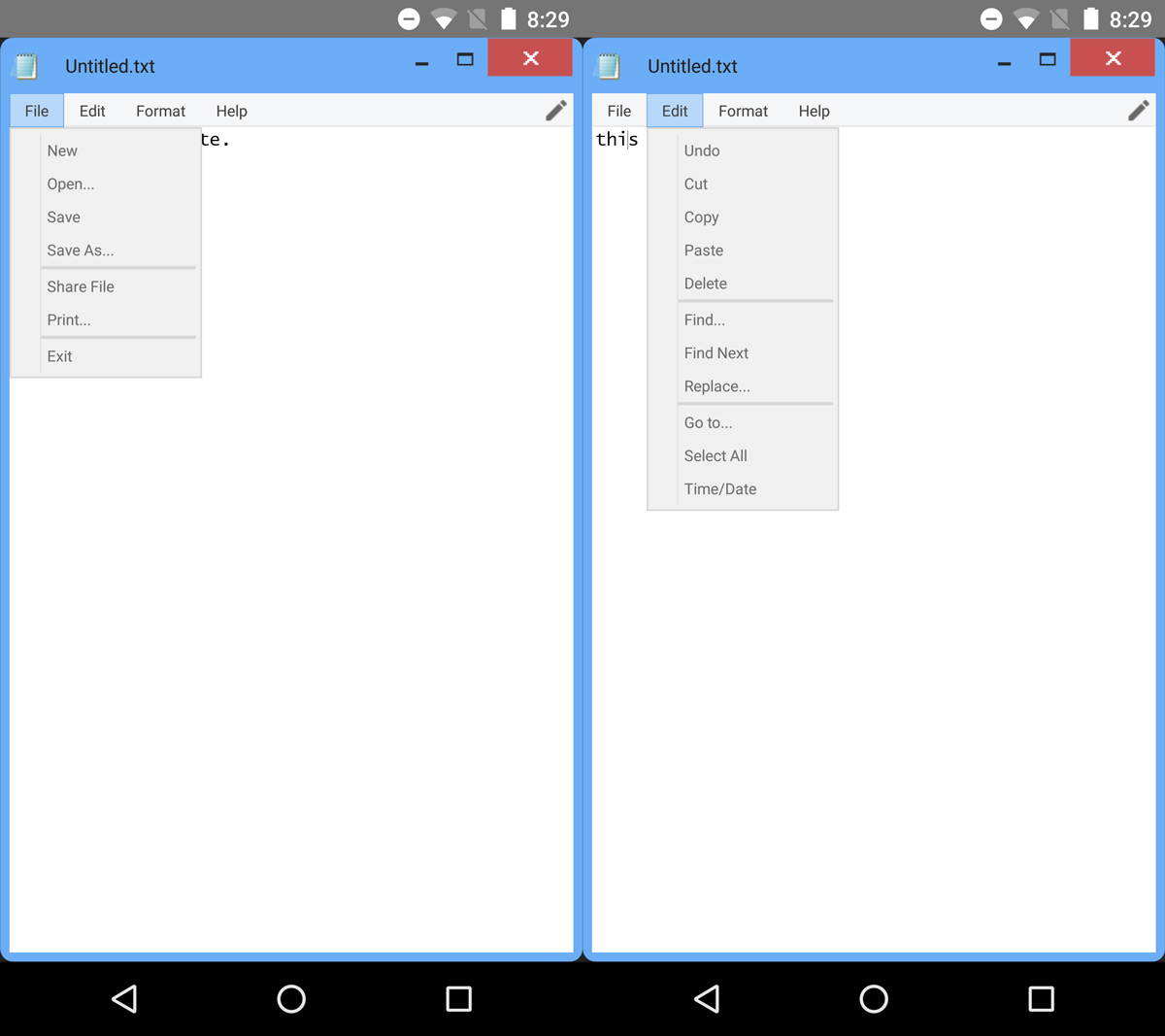 Get The Windows Notepad App On Android