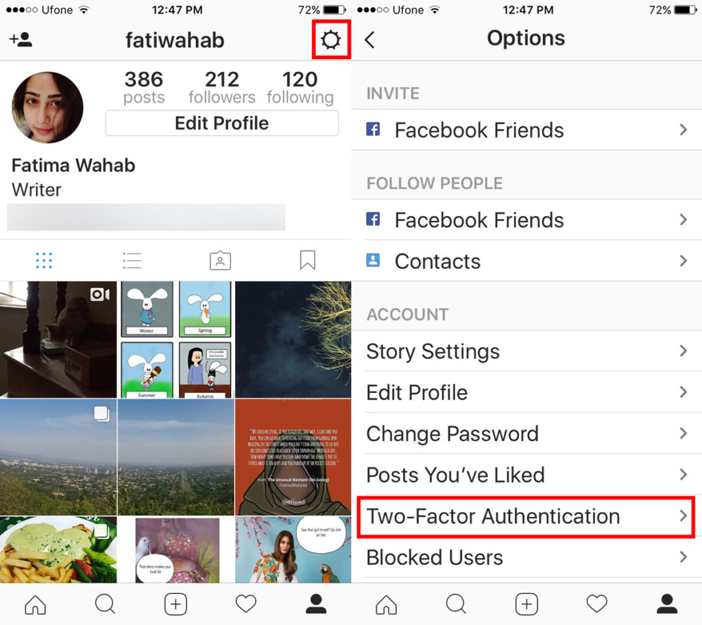 How To Turn On Two-Factor Authentication On Instagram