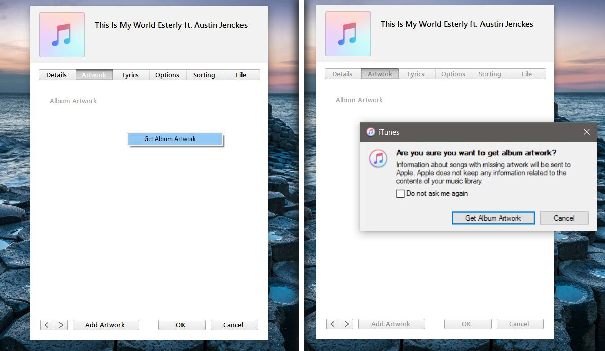 how to get artwork for itunes torent