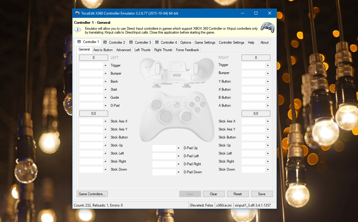xbox 360 controller emulator download